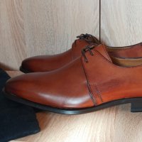 Мъжки обувки IZAC естествена кожа, снимка 3 - Официални обувки - 44010350