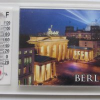 Магнит-термометър от Берлин, Германия, снимка 2 - Колекции - 43329457