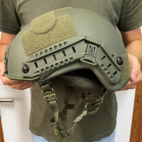 NVG FAST SPEC-OPS MICH 2000 Airsoft Paintball Tactical Helmet Каска за Екшън Камера с Нощно Виждане, снимка 8 - Камери - 44843269