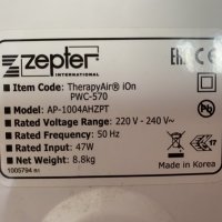 Zepter therapy air pwc 570 p 832422, снимка 1 - Овлажнители и пречистватели за въздух - 43014640