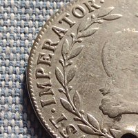 Сребърна монета 20 кройцера 1809г. Франц първи Виена Австрийска империя 13664, снимка 4 - Нумизматика и бонистика - 42930617