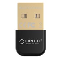 Orico блутут адаптер Bluetooth 4.0 USB adapter, black - BTA-409-BK, снимка 2 - Кабели и адаптери - 43468704