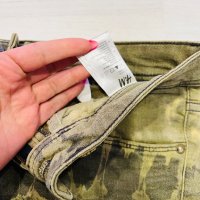 Зелени дънкови къси панталони H&M, снимка 2 - Къси панталони и бермуди - 40698697