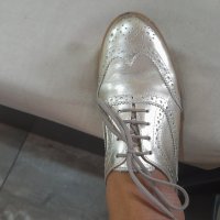 Уникални дамски обувки - естествена кожа № 38, снимка 4 - Дамски ежедневни обувки - 37768947