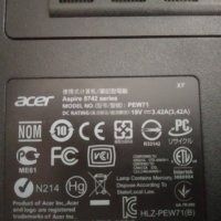 ACER Aspire 5742 ZG - SSD 512gb , снимка 4 - Лаптопи за дома - 27205779