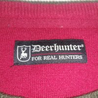 Deerhunter Brighton Knit O-neck (XL) мъжки ловен вълнен пуловер, снимка 4 - Екипировка - 43176302