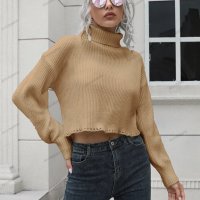 Дамски шикозен къс пуловер, 3цвята - 023, снимка 14 - Блузи с дълъг ръкав и пуловери - 43245814