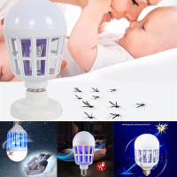 4632 LED крушка с UV лампа против насекоми, снимка 3 - Други стоки за дома - 44932901