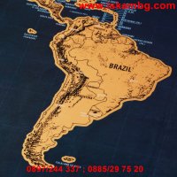 Скреч Карта на Света DELUXE EDITION, снимка 8 - Други - 26799547
