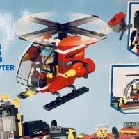 Лего конструктор 🚕 CITY FIRE 🔥 🚒 JDLT 412 части, снимка 2 - Конструктори - 43245029