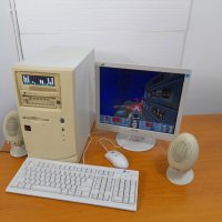 Продавам забележителен ретро компютър с 24 ИГРИ и Windows 98SE., снимка 6 - Геймърски - 43779581