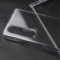 Samsung Galaxy Z Fold4 Твърд Прозрачен Гръб, снимка 5 - Калъфи, кейсове - 38182346
