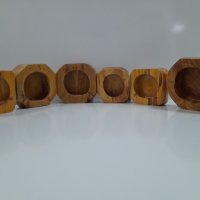 Дървен пепелник, ръчно изработен, снимка 2 - Други стоки за дома - 37651170