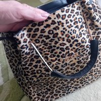Чанта с леопардов принт, снимка 1 - Чанти - 42958766