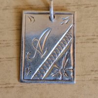 Сребърна висулка, снимка 1 - Колиета, медальони, синджири - 38555740