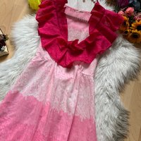 Розова плажна рокля, снимка 2 - Рокли - 37949246