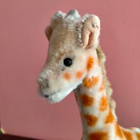 Колекционерска мека играчка Steiff GIRAFFE жираф, снимка 11 - Колекции - 37745034