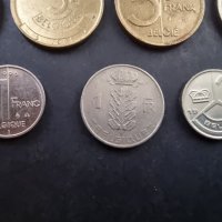 Монети. Белгия. Белгийски франк . 7 бр , снимка 3 - Нумизматика и бонистика - 37772854