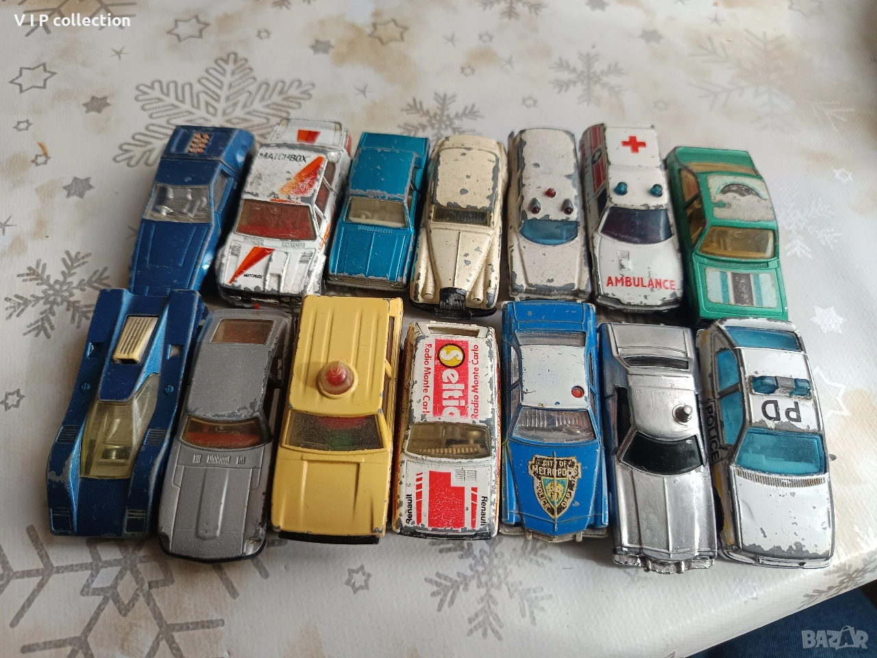 14 броя стари колички , снимка 1