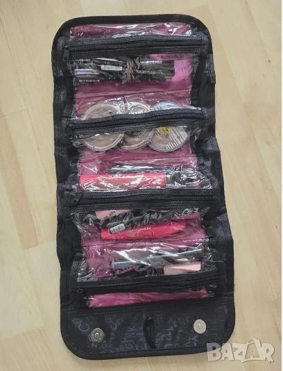   Козметична чанта с 4 отделения , снимка 1