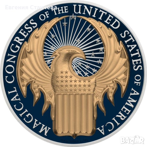 колекционерска сребърна монета Магически кокрес , снимка 1