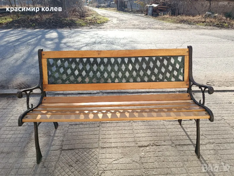 градинска пейка, снимка 1