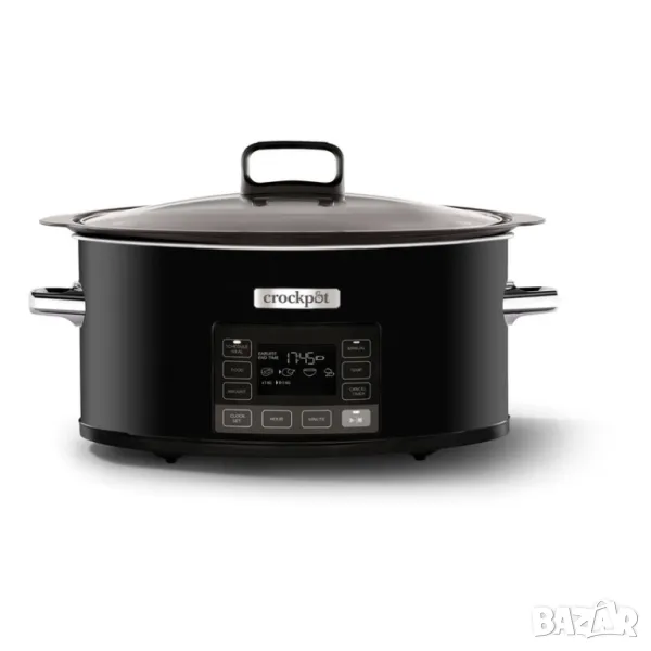 Уред за бавно готвене CROCK-POT TIMESELECT 5.6 L ЧЕРЕН, снимка 1