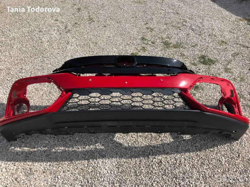 Предна броня за Хонда Сивик 2016-2018 71101-TGG-ZZ00, снимка 1