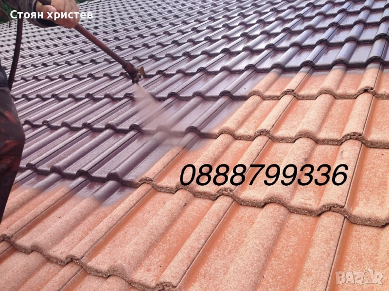 Боядисване на покриви метални конструкции веранди фасади и всички видове вътрешни бои, снимка 1