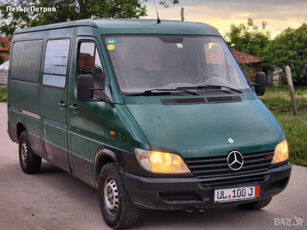 Mercedes-Benz Sprinter 313CDI 2.2 130hp-Здрав-Надежден Бус!, снимка 1