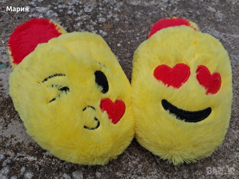 Пухкави зимни пантофи , снимка 1