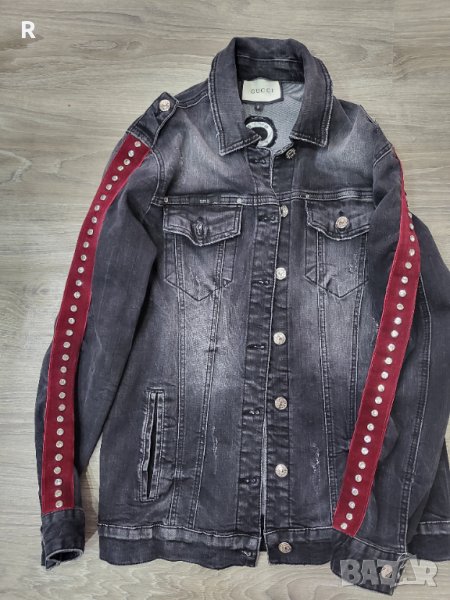 Гучи дънково яке , снимка 1