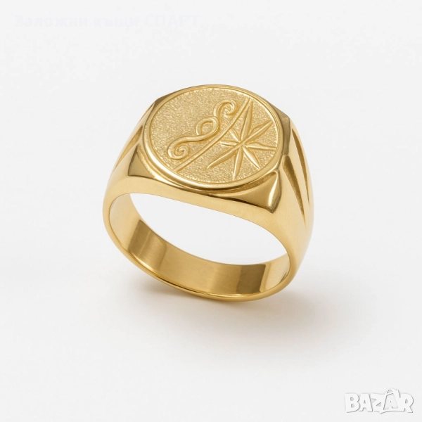 Златен пръстен-3.71гр., снимка 1