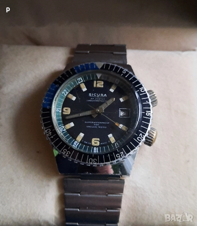 Часовник Sicura made in Swiss, снимка 1