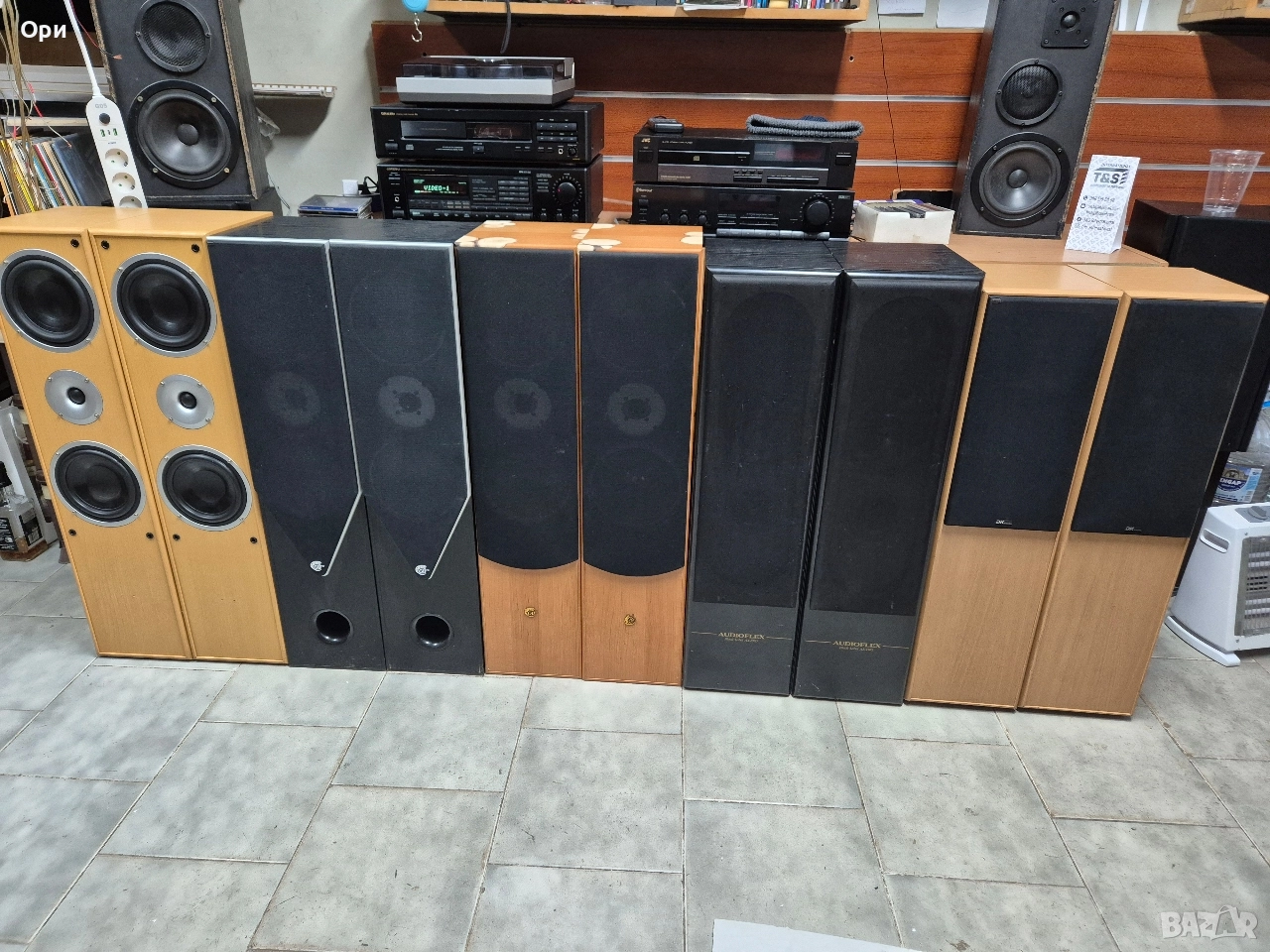 Тонколони разни - 5 чифта, снимка 1