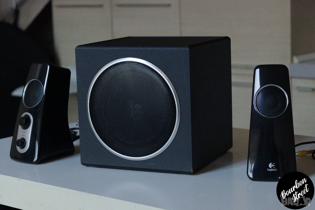 Logitech Z523 2.1 40W - Събуфер и Колонки с 360-градуса Звук, снимка 1