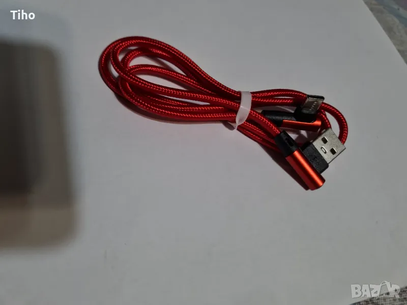 Кабел Usb C под прав ъгъл , снимка 1