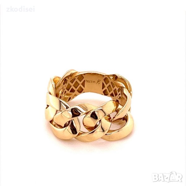 Златен дамски пръстен 6,96гр. размер:62 14кр. проба:585 модел:16399-5, снимка 1