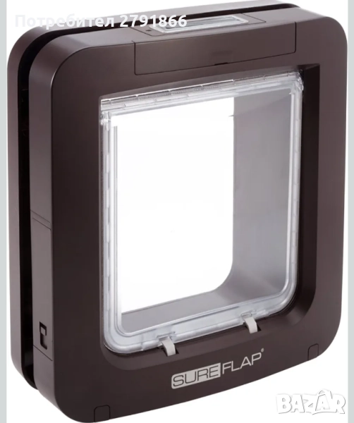 Sure Petcare SureFlap Врата за домашни любимци с микрочип, в комплект с Hub управление с приложение, снимка 1