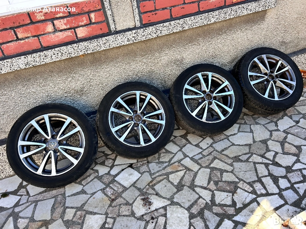 Алуминиеви джанти 5.114.3 за Тойота Авенсис T27. Забележки , снимка 1