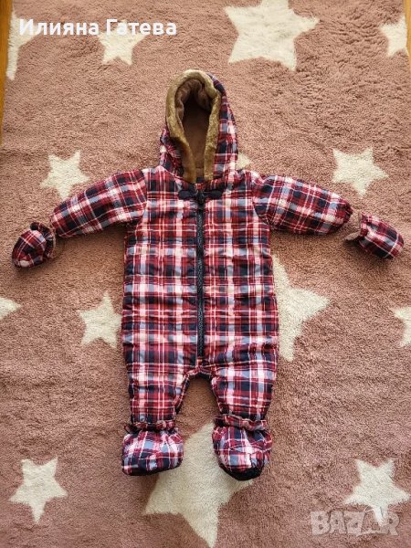 Зимен космонавт/ескимос за момиче/момче 6-9м , снимка 1