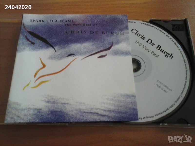 Chris de Burgh – Spark To A Flame матричен диск, снимка 1