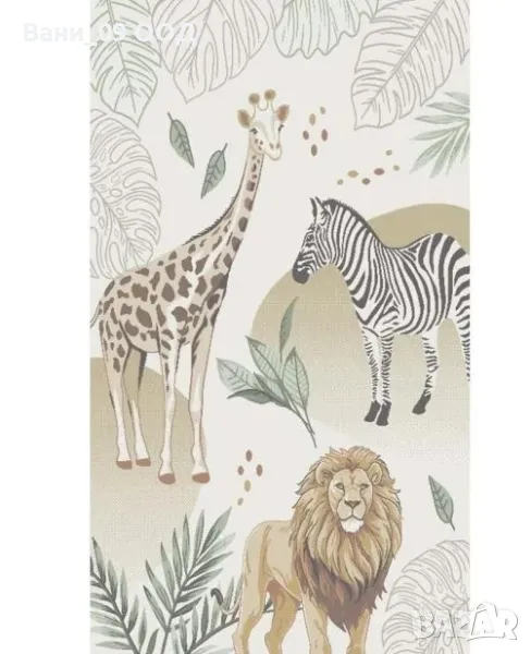 Детски килим "Джунгла", снимка 1