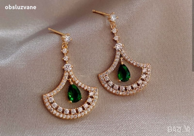 Модни обеци Есмералда💥, снимка 1