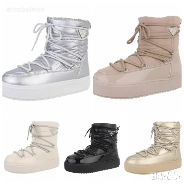 Зимни дамски боти, 5цвята , снимка 1