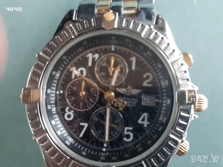 Breitling chronograph kvartz, снимка 1