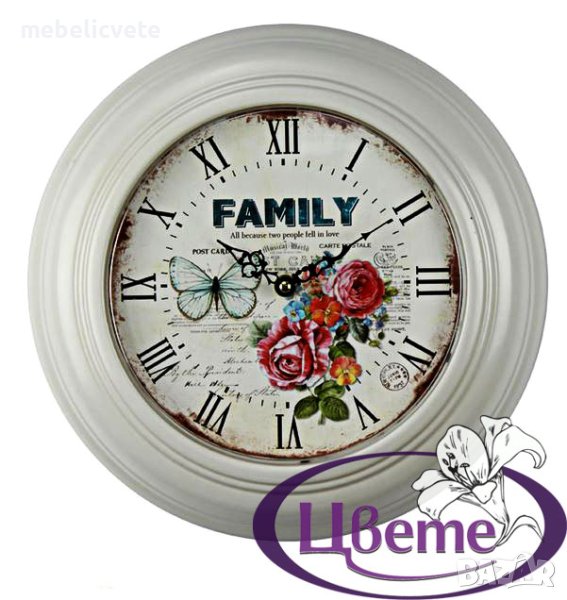 Стенен часовник “Рози”, снимка 1