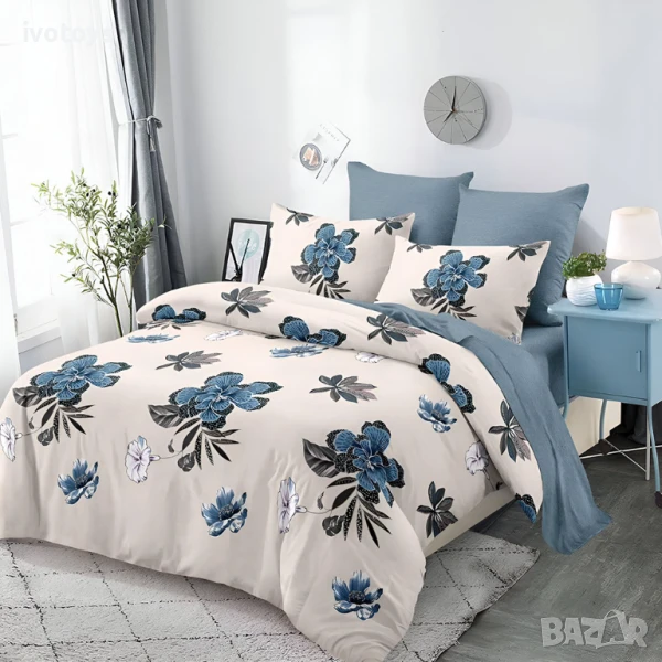 Двулицево спално бельо, 6 части - Модел WS17842, снимка 1