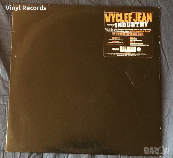 Wyclef Jean – Industry, Vinyl 12", 33 ⅓ RPM, снимка 1