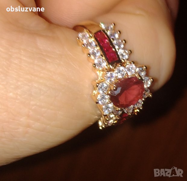 Пръстен Рококо, снимка 1